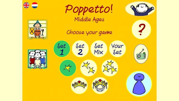 #4. Poppetto Middle Ages (Android) By: Studio Lassa