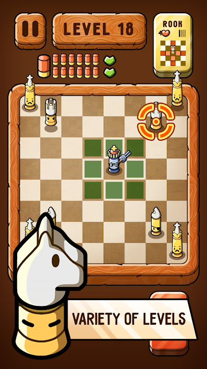 #2. Bullet Chess: Board Shootout (Android) By: Yes Games Studio