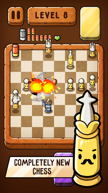 #3. Bullet Chess: Board Shootout (Android) By: Yes Games Studio