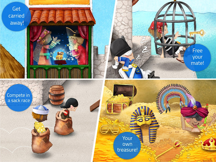 #9. Tiny Pirates - Kids' Activity (Android) By: wonderkind GmbH