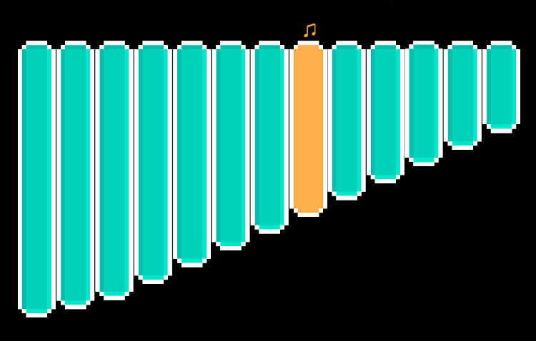 #5. xylophone Lite (Android) By: Nubia Studio