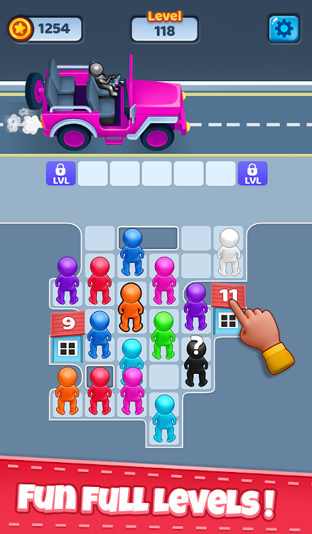 #5. Car Jam 3d - Match 3 Puzzle (Android) By: TechArts Games