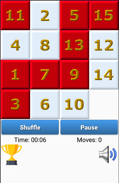 #2. Slide Puzzle (Android) By: Matt Hauser