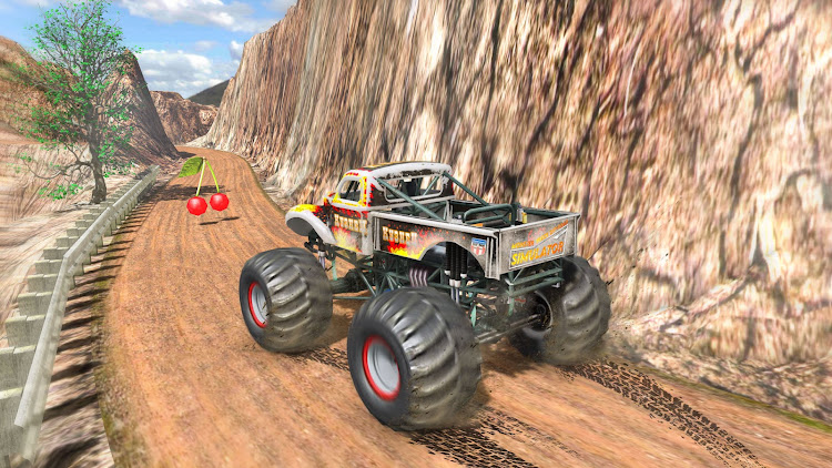 #4. Monster Truck Stunt 4x4 Car 3D (Android) By: planet360games