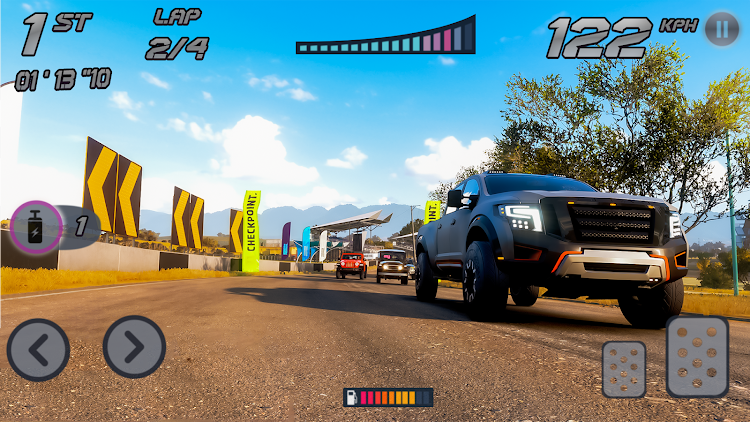 #2. Pickup Truck Racing Simulator (Android) By: Peak Gaming Studio