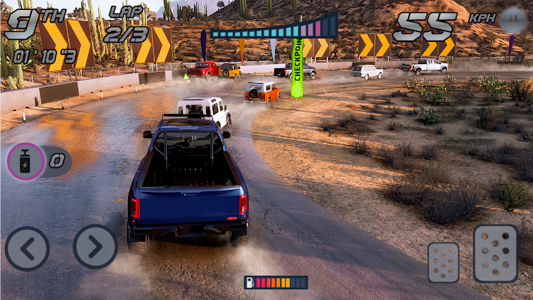 #6. Pickup Truck Racing Simulator (Android) By: Peak Gaming Studio