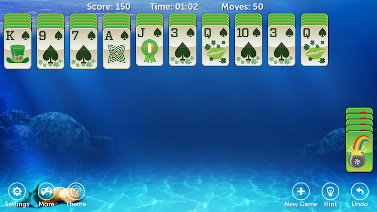 #8. Spider Solitaire Pro+ (Android) By: Crazy Game Developer