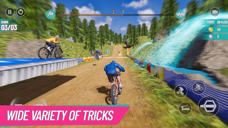 #2. Bicycle Stunts 2 : Dirt Bikes (Android) By: Supercode Games