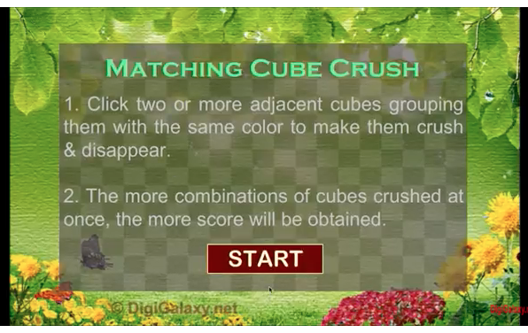 #3. Matching Cube Crush Classic Ga (Android) By: DigiGalaxy®