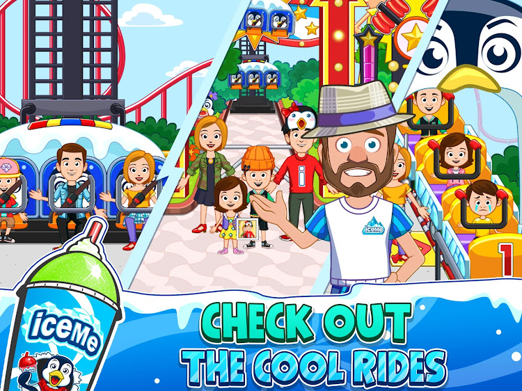 #8. My Town : ICEME Amusement Park (Android) By: My Town Games Ltd