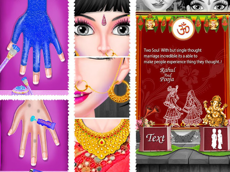 #4. Real Indian Wedding Makeup (Android) By: TBZ 9 Games