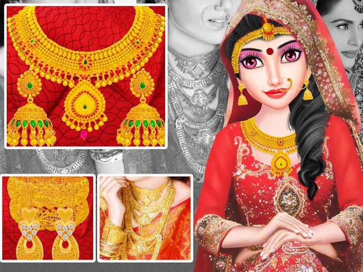 #6. Real Indian Wedding Makeup (Android) By: TBZ 9 Games