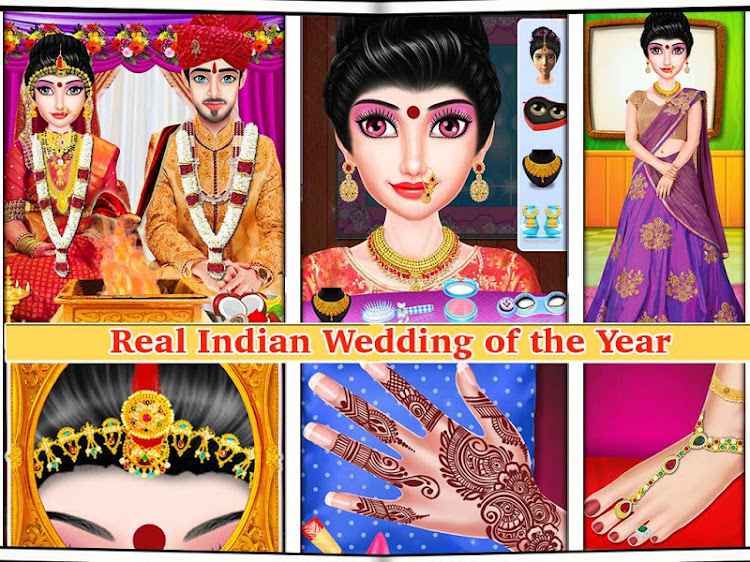 #8. Gorgeous Indian Wedding Beauty (Android) By: TBZ 9 Games