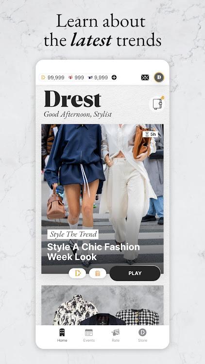 #5. DREST Style the latest fashion (Android) By: Drest Ltd.