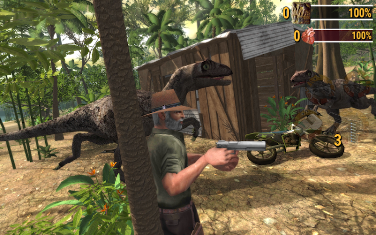 #6. Dino Safari: Evolution-U (Android) By: JurassicApps