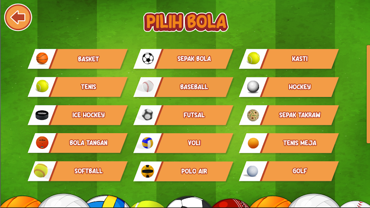 #2. Bola Olah Raga (Android) By: Qreatif