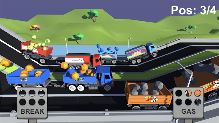 #5. Truck Gandeng Oleng Racing (Android) By: 2YOU GAME