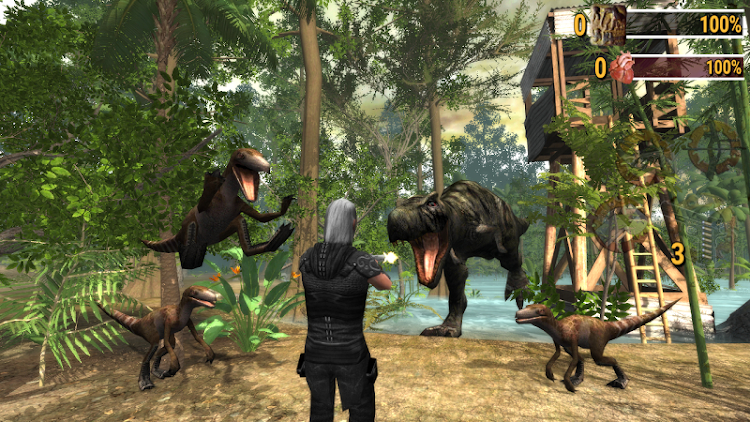 #7. Dinosaur Assassin: Evolution-U (Android) By: JurassicApps