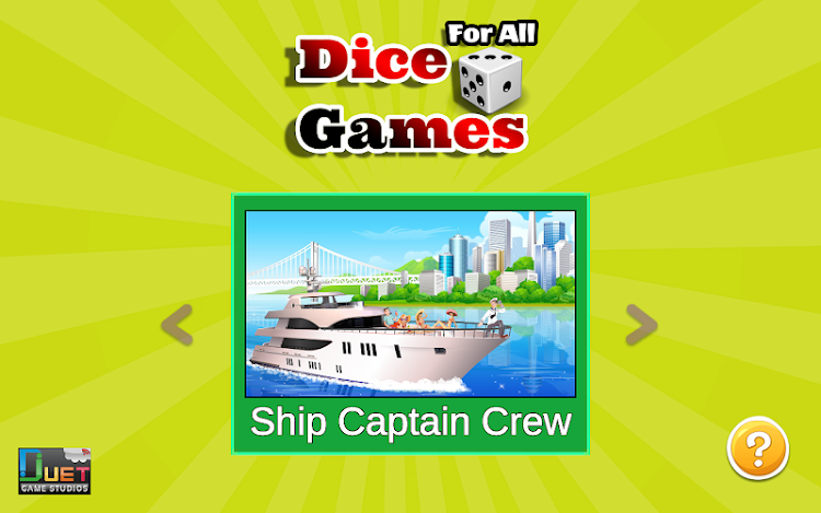 #2. Dice Games For All (Android) By: Gameyantra