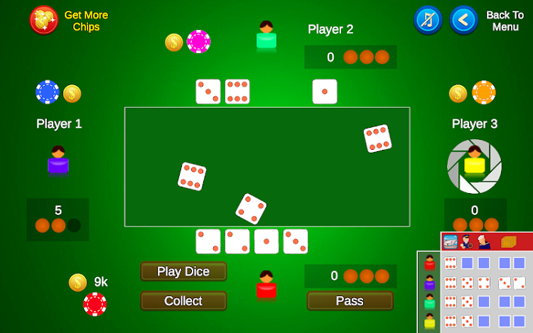 #5. Dice Games For All (Android) By: Gameyantra