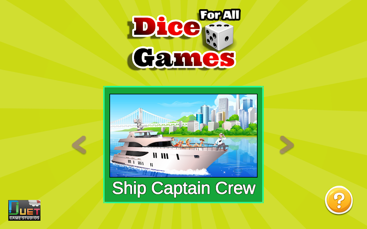 #8. Dice Games For All (Android) By: Gameyantra