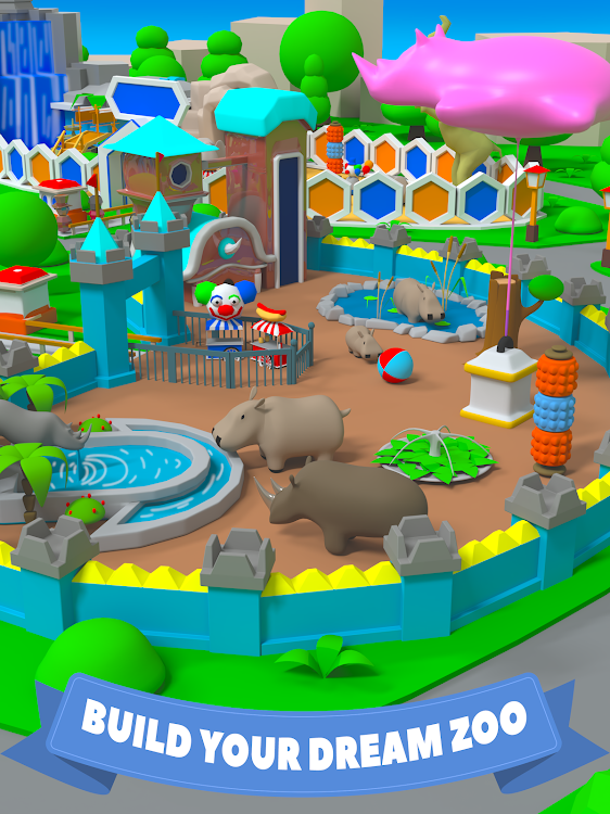 #8. Idle Zoo Island (Android) By: Challenges Inc.