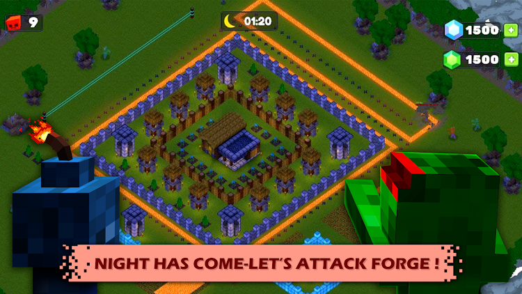 #4. Forge Defense: Monster Rush (Android) By: Challenges Inc.