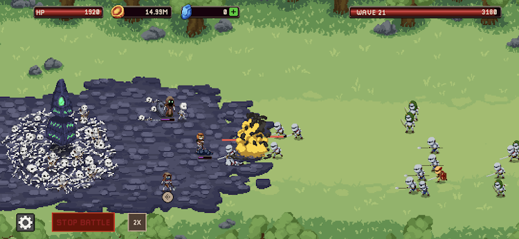 #3. Necromancer vs Castle Crashers (Android) By: Galactic1