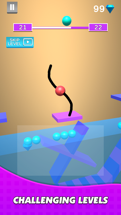 #6. Physics Climber : Line Racing (Android) By: PocketyGames