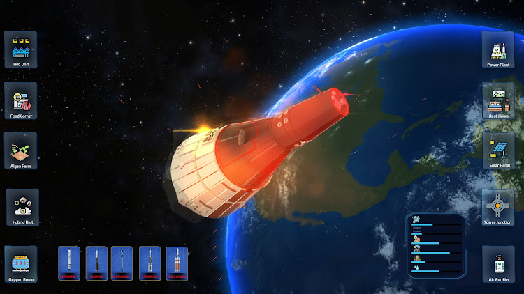 #4. SpaceFlight -Rocket Ship sfs (Android) By: DulDul Games