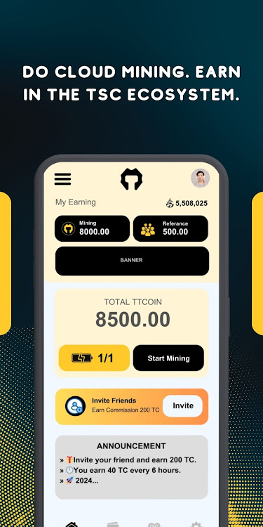 #2. TTcoin Network - 2024 (Android) By: TTcoin Games And Application