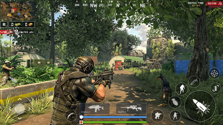 #3. ATSS2:TPS/FPS Gun Shooter Game (Android) By: Techouse Games