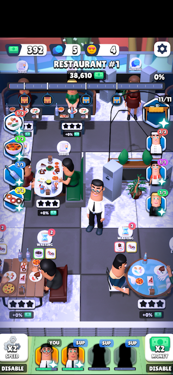 #3. Restaurant Cooking Game (Android) By: OUTPLAY GAME STUDIO