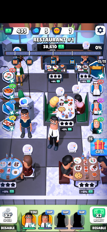 #4. Restaurant Cooking Game (Android) By: OUTPLAY GAME STUDIO