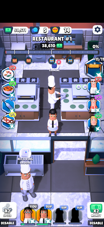 #6. Restaurant Cooking Game (Android) By: OUTPLAY GAME STUDIO