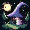 Pixel Forest - Starry Night icon