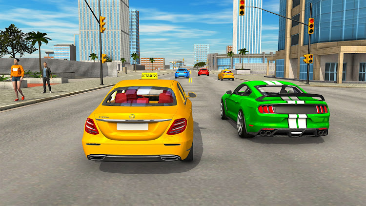 #4. US Taxi Simulator 3d & Driving (Android) By: Gaming Switch