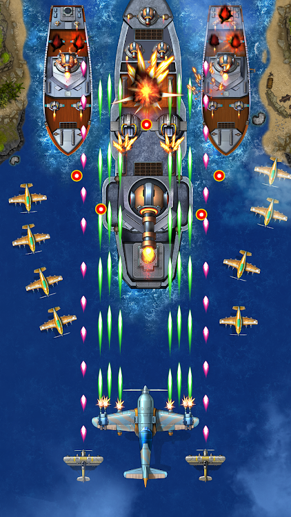 #1. 1941 AirAttack: Airplane Games (Android) By: Onegame Global Studio