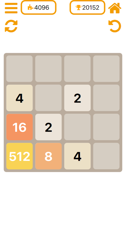 #1. 2048 - number puzzle game (Android) By: Evgeniy Kuklo