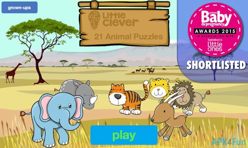 21 Animal Puzzles for Kids Screenshot Image