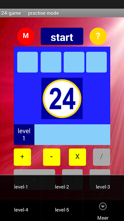 #1. 24Game (Android) By: Andre Damen