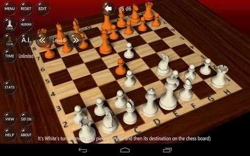 3D Chess Game Screenshot Image