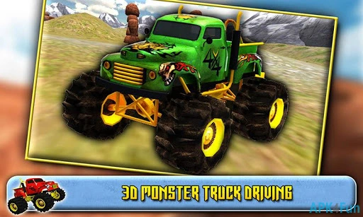 3D Monster Truck Driving Screenshot Image