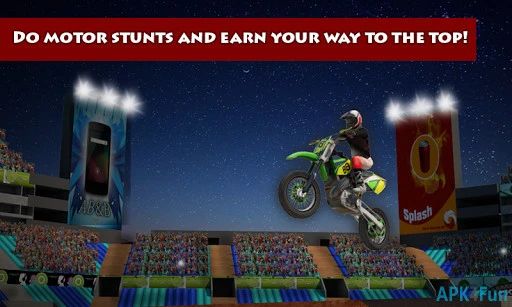 3D Motor Bike Stunt Mania Screenshot Image