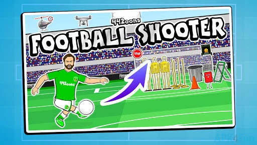 442oons Football Shooter Screenshot Image