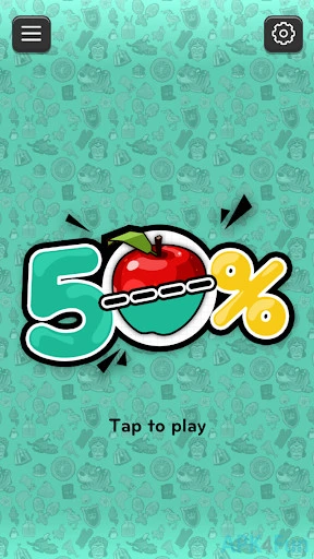 50% Puzzle Game Screenshot Image