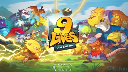 9 Lives: A Tap Cats Screenshot Image