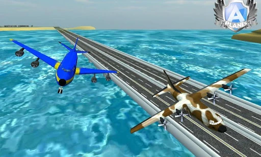 A-plane flight simulator 3D Screenshot Image