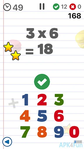 AB Math Lite Screenshot Image