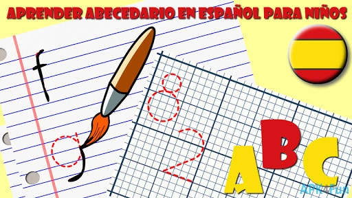 ABC Learn Spanish Letters Screenshot Image